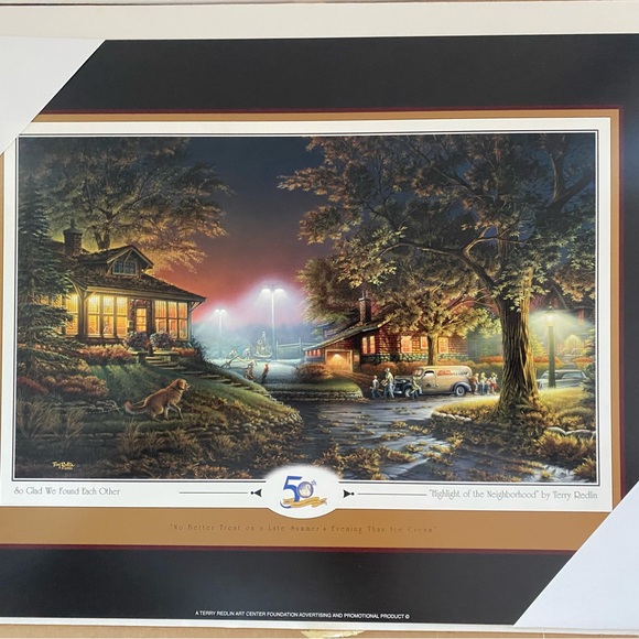 Other - 'Twilight of the Neighborhood' Art Print-Schwan’s 50th Anniv Limited Edition